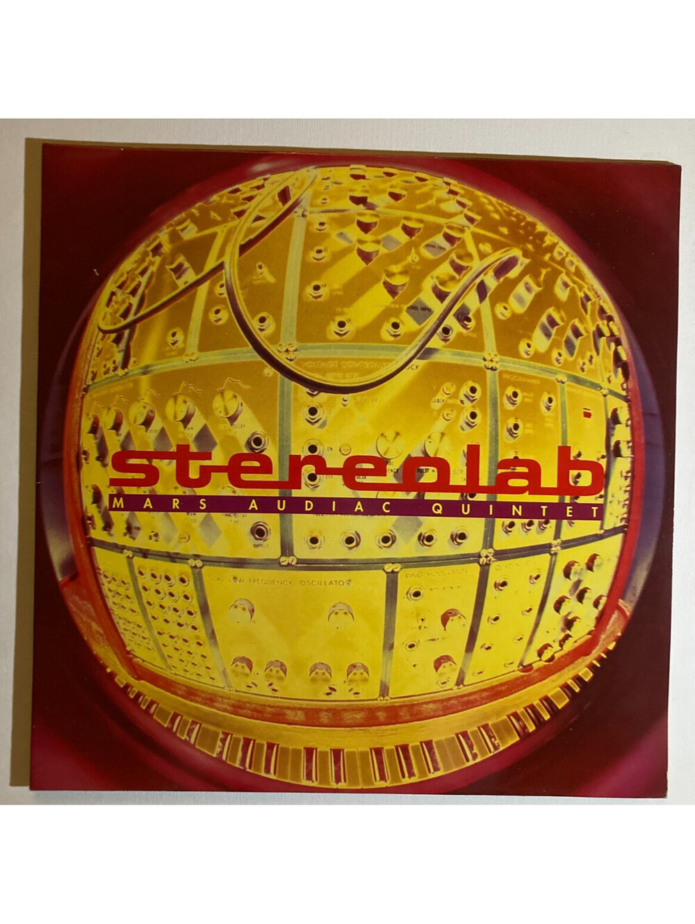 STEREOLAB Mars Audiac Quintet (1994) Original Double Vinyl UK IMPORT Krautrock